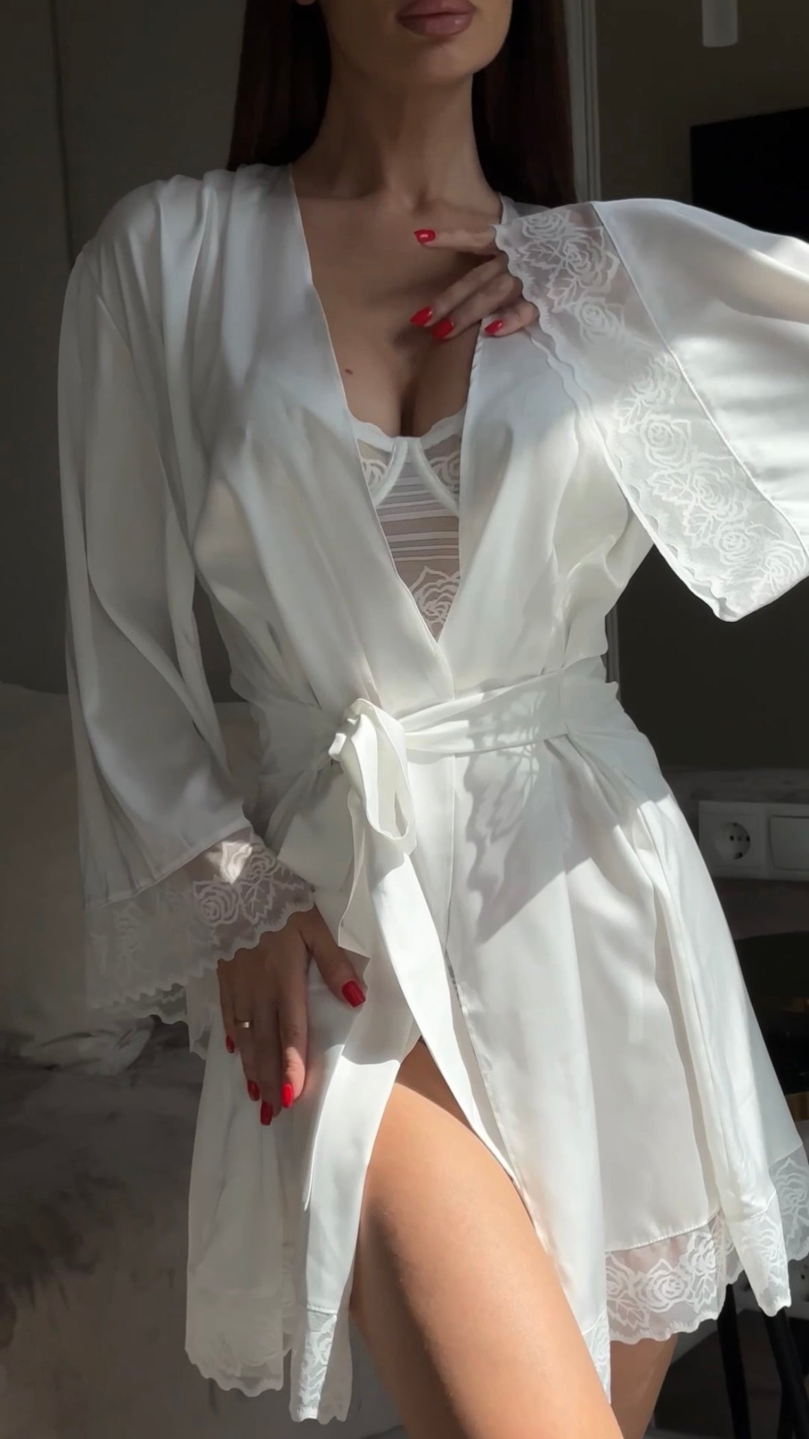 Silky Robe Queen