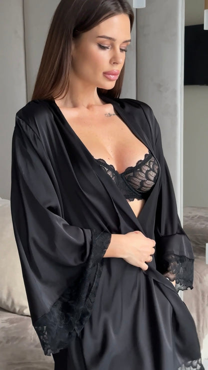 Silky Robe Queen