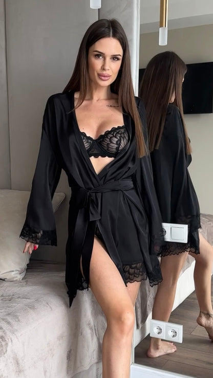 Silky Robe Queen